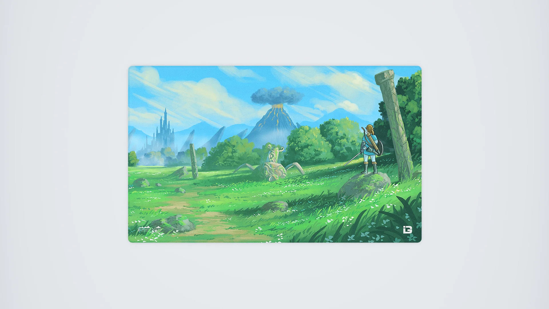 Breath Of The Wild Playmat