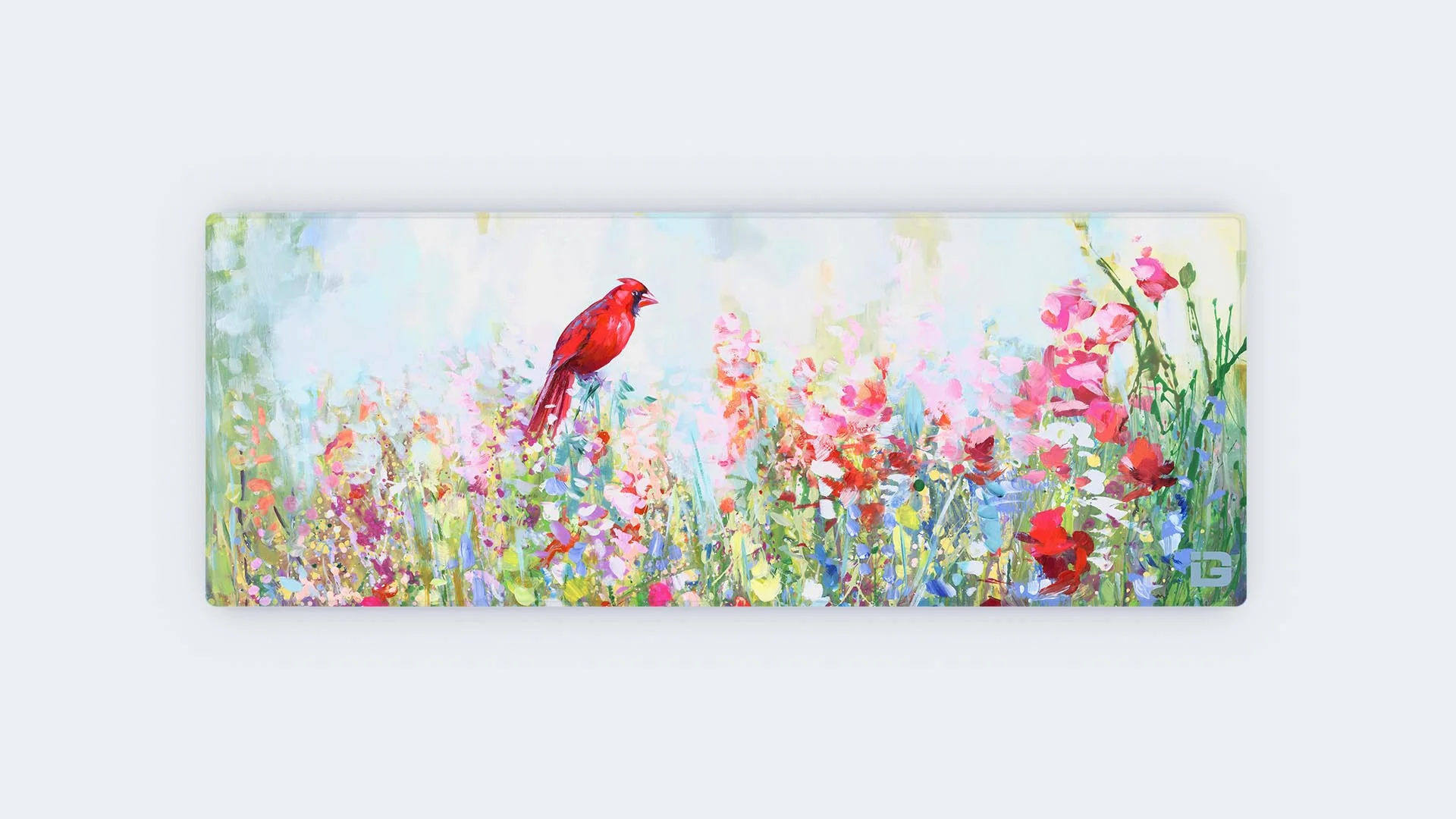 Cardinal Among The Wildflowers - Image 10