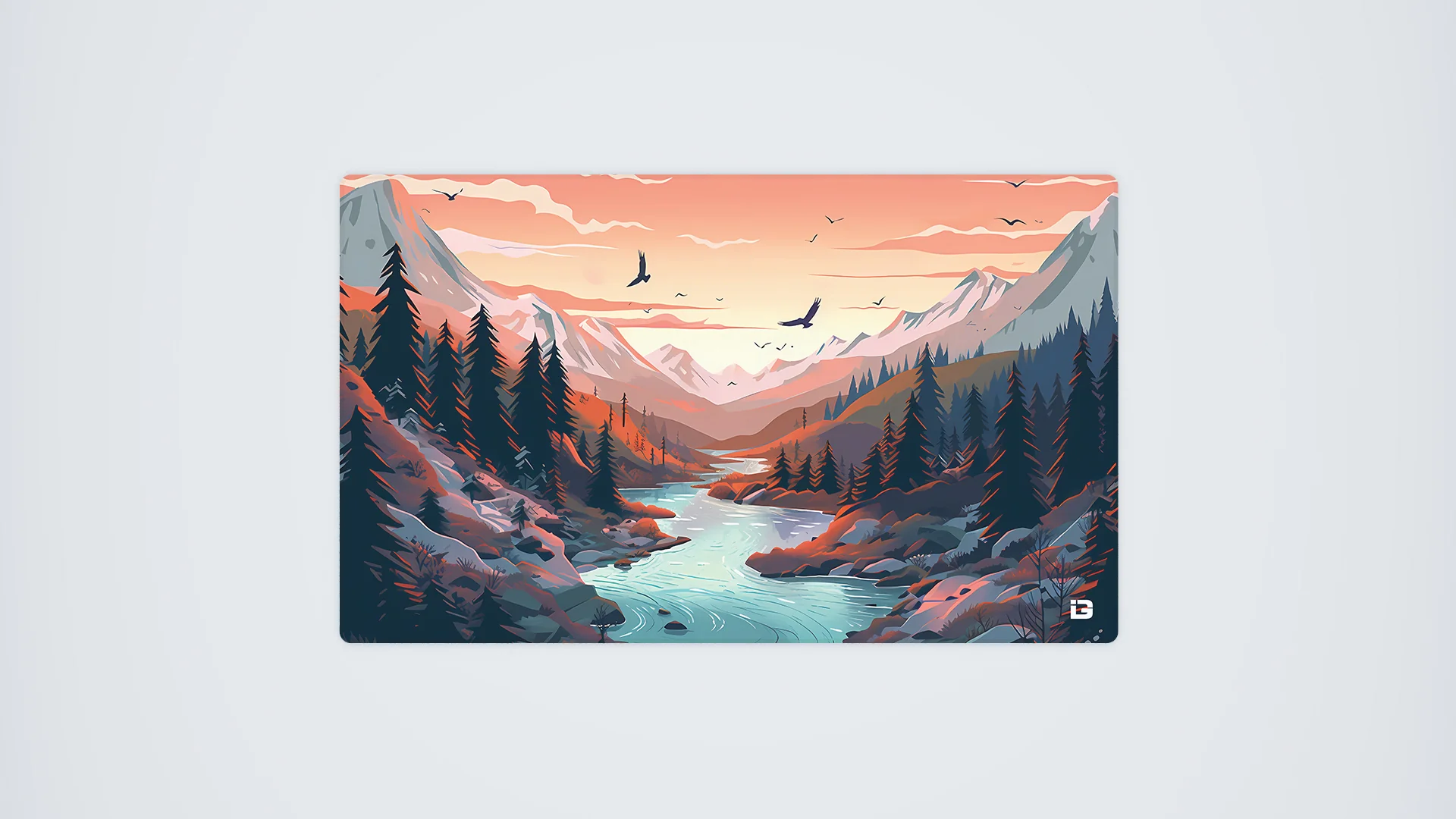 Cold River Playmat