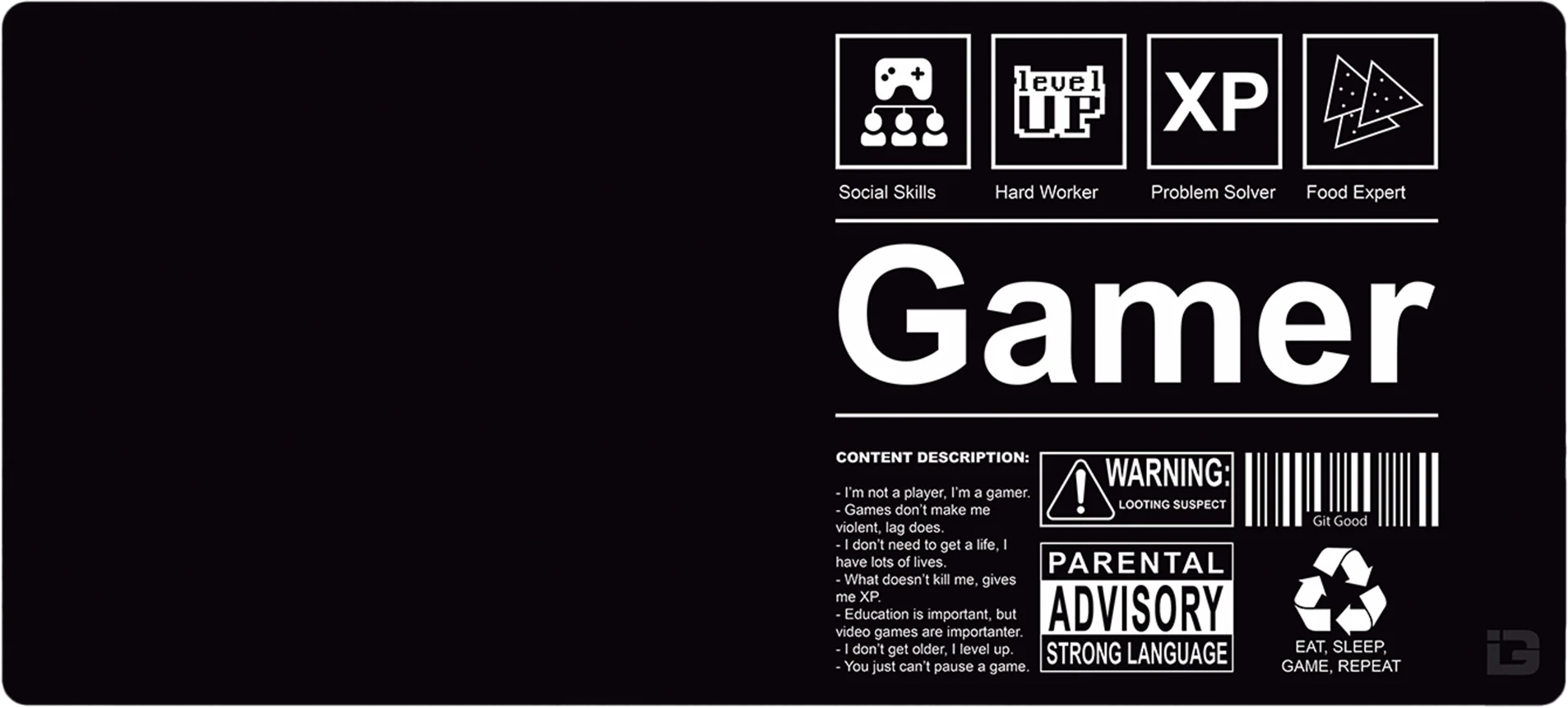Gamer Label