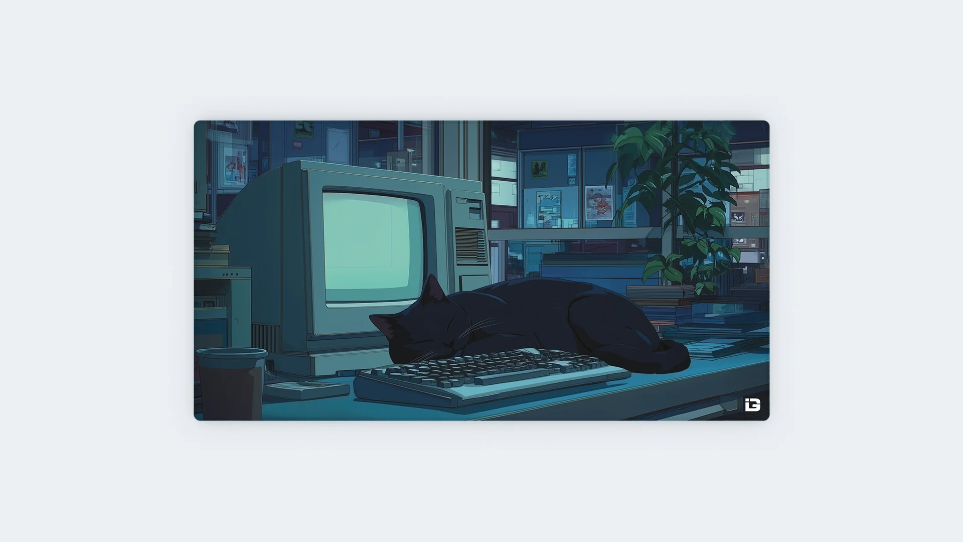 Lofi Sleeping Cat - Image 17