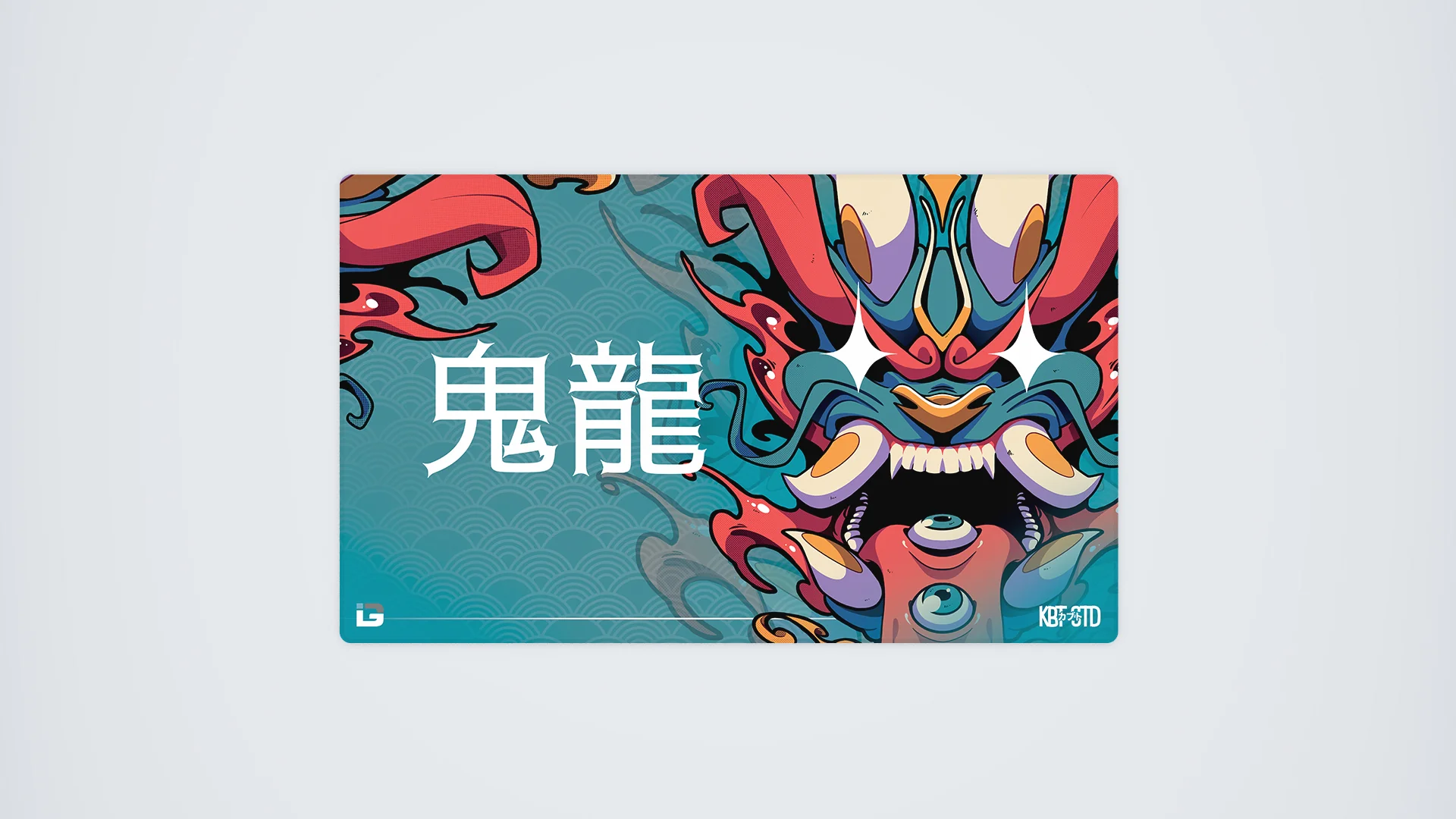 Oni Dragon Playmat