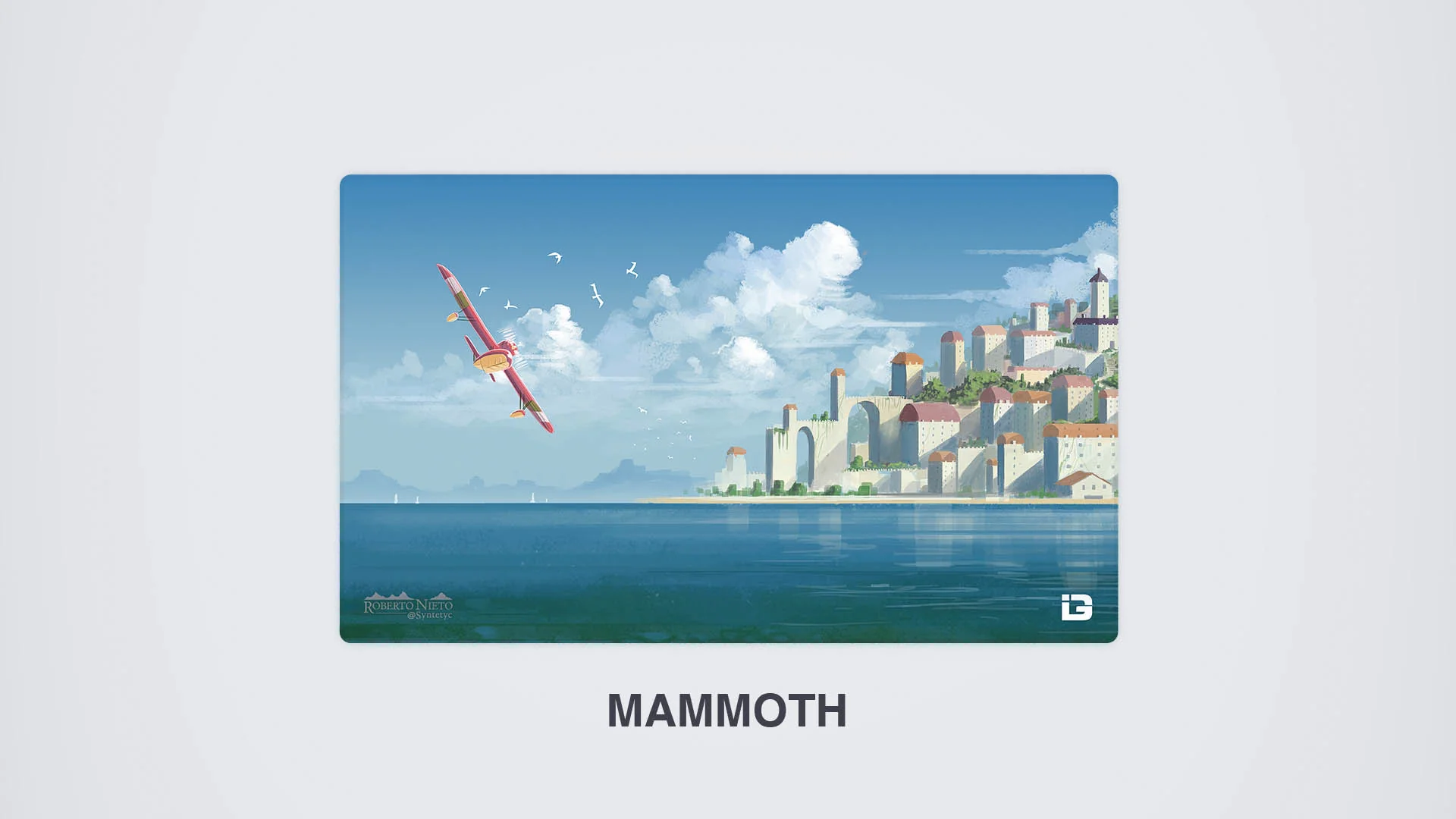 Red Bird and Coastal City - Image 12